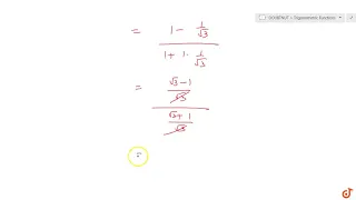 Find the value of tan `(13pi)/(12)` ....