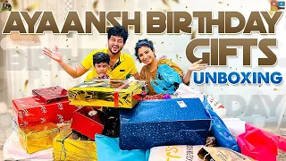 Ayaansh Birthday Gifts Unboxing || Sidshnu || Tamada Media