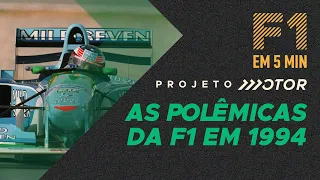 AS TRAGÉDIAS E POLÊMICAS DA F1 EM 1994