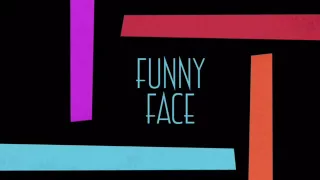 Funny face advertisement