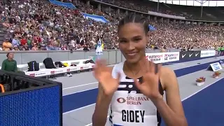 Letesenbet Gidey 5k Meet World Record At Continental Tour Berlin