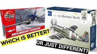 Comparing the Arma Hobby and Airfix 1/72 Mustangs