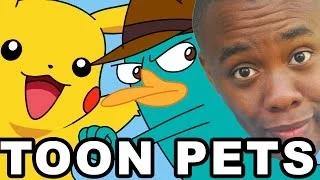 TOP 10 STRANGEST CARTOON PETS : Black Nerd