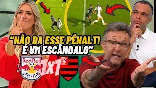 RENATA FAN, DENILSON e NETO ANALISAM LANCES POLÊMICOS de RB BRAGANTINO 1X1 FLAMENGO | JOGO ABERTO