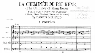 Darius Milhaud: Suite "La cheminée du roi René," Op. 205 (1939)