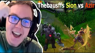 Thebausffs Sion vs Azir Top - Patch 14.7