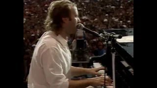 PHIL COLLINS - In the air tonight (Piano Version) (live at Live Aid Philadelphia 1985)