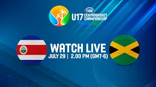 Costa Rica v Jamaica | Full Basketball Game | Centrobasket U17 Championship 2023