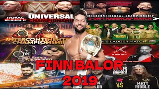 WWE FINN BALOR 2019 Main Matches Highlights