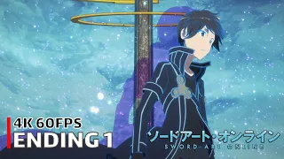 Sword Art Online - Ending 1 [4K 60FPS | Creditless | CC]