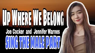 UP WHERE WE BELONG KARAOKE COVER FEMALE PART ONLY Joe Cocker  and  Jennifer Warnes