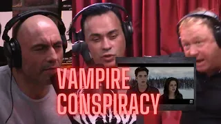 POWERFUL JRE - VAMPIRE 🧛‍♀️ CONSPIRACY - Rogan x Alex Jones x Eddie Bravo