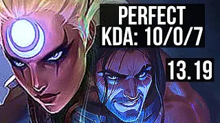 DIANA vs SYLAS (MID) | 10/0/7, Rank 5 Diana, Legendary, 600+ games | NA Challenger | 13.19