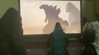 Godzilla,Kong,and SpaceGodzilla reacts to Godzilla vs Destoroyah FINALE | Animation