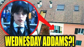 If you see WEDNESDAY ADDAMS Playing the VIOLIN in your house, DO NOT COME NEAR it is very strange!