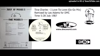 Tina Charles-I Love To Love (DMC Les Adams remix July 1987)