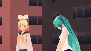 [MMD] Calling by first names [MikuRin]