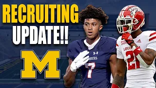 Michigan About to Land HUGE Commitment Soon, Plus Transfer Portal Rumors, and Lots More!!