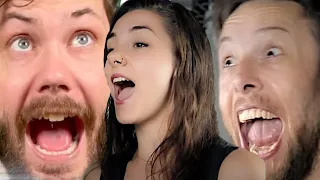 Toto - Africa (metal cover by Leo Moracchioli feat. Rabea & Hannah) | Musicians REACT