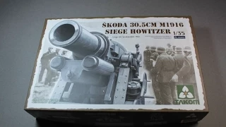 Обзор на Skoda 30.5cm M1916 Siege Howitzer от Takom