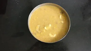 Split moong dal kheer/payasam/Muga dali godshe, a GSB konkani recipe