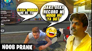 Once Again Noob Dj Adam Prank on Random Players by Guest Id || Garena Free Fire