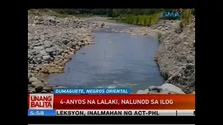 4-anyos na lalaki, nalunod sa ilog