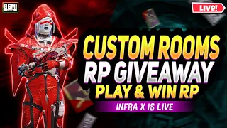 Bgmi Live Custom Room | Royal Pass Giveaway Room Live | Bgmi Custom Room Live | Infra X custom room