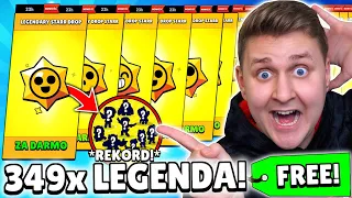 *NAJWIĘKSZY OPENING!* 349x LEGENDARNY STARR DROP ZA DARMO!😲 (WSZYSTKIE LEGENDY TRAFIONE!)