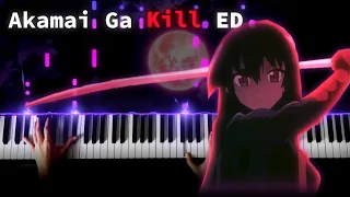 [Akame Ga Kill!] Ending "Konna Sekai" Piano Cover by PianoMeta ♫