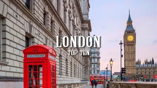 Top 10 Best Places To Visit in London 2023 - Travel Video 4K