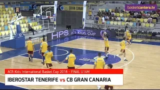 U14M - ACB Kids Cup. FINAL Infantil "IBEROSTAR TENERIFE vs GRAN CANARIA (BasketCantera.TV)