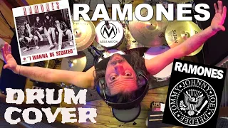 Ramones - I Wanna Be Sedated (DRUM COVER)