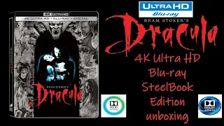 Bram Stoker's DRACULA (1992) 4K Ultra HD + Blu-ray + Digital 4K SteelBook Edition - unboxing