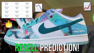 40K PAIRS?! FUTURA LABORATORIES x NIKE SB DUNK LOW RESELL PREDICTION! (Prices Dropped)