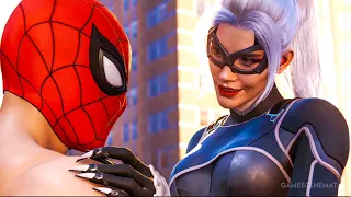 Spider-Man Cheating On MJ With Black Cat Scene 4K ULTRA HD - Spider-Man Remastered PS5