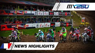 News Highlights | EMX250 | Monster Energy MXGP France #MXGP #Motocross