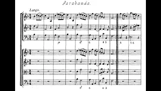 Corelli, Concerto grosso op. 6 n. 11 -  Sarabanda (score)