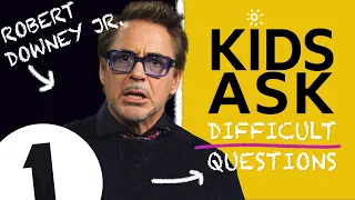 "I would say Hawkeye!": Kids Ask Robert Downey Jr. Difficult Questions