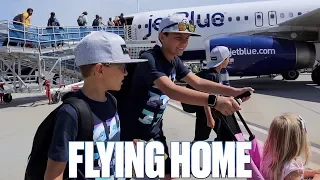 DAD FLIES HOME WITH FOUR KIDS FROM DISNEYLAND MOM REACTS TO DAD’S SURPRISE DISNEYLAND TRIP WITH KIDS