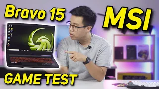 (Game Test) MSI Bravo 15: AMD (Ryzen 5 4600H- RX 5300M) | Hiệu Năng, Tản Nhiệt? | LAPTOP AZ