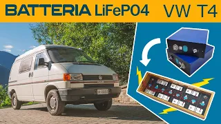 Costruiamo una BATTERIA AL LITIO LiFePO4 per camper Volkswagen T4 🔋 Video NERD!