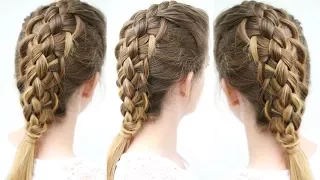 5 Strand Loop Braid | Braided Hairstyles | Braidsandstyles12