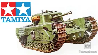 Classic Kit - Start Here! Tamiya 1/35 Churchill MK.VII Step by Step Model Tank Build Video, Part 1