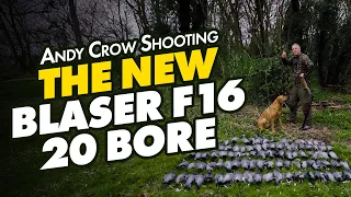 Andy Crow shoots pigeons with the NEW Blaser F16 20 Bore