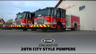 E-ONE 20th City Style Pumper Delivery - Chicago FD