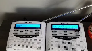NOAA weather radio Required weekly test (REAL)
