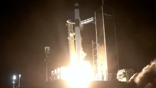 Blastoff! NASA's SpaceX Crew-7 launches to space station, booster lands in Florida