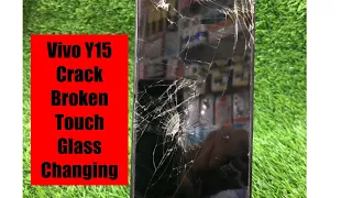 Vivo Y15 Crack Touch Broken Glass Changing