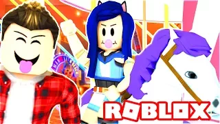 THE TROLLIEST THEME PARK IN ROBLOX!! WE GET TROLLED! (Roblox Roleplay)